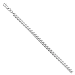 White Gold Love/s Chain 585 with Diamond Cut 0.6MM 55CM 11.27G