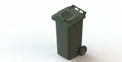 Mobile Waste Container 120L, Model Art. 27.C29.V/1