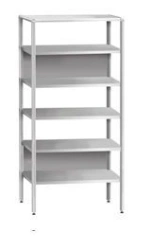 KSS-03E Shelf Unit with 5 Shelves, Adjustable Size