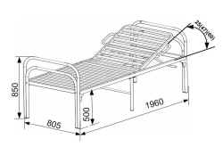 Medical Bed for Hospitalized Patients - Model MB-2023