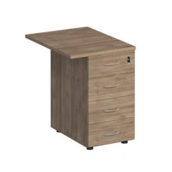 Comfort Briefing Table Extension with 4-Drawer Lockable Cabinet K.307