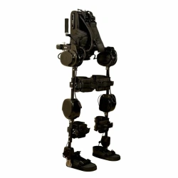 Robotic Walking Rehabilitation Trainer with Integrated Electrical Stimulation System "E