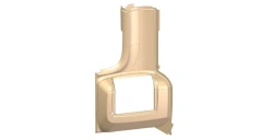 Lower Inner Rear Partition Panel for LiAZ Driver Compartment - Model 529222-7802253