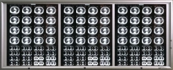 Medical Negatoscope for X-Ray Images - Three-Frame Model with Accessories