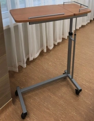 Adjustable Height Bedside Table with Tilted Top - TV-SPKR-01.01