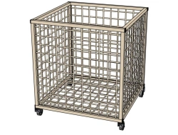 Ball Storage Basket for Organizing Sports Equipment M119