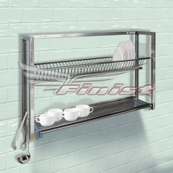 Two-Tier Drying Rack for Dishware and Equipment - PSPn