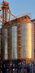 Ventilated Bunker BV-40 for Grain Storage