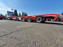 Sliding Lowbed Semi-Trailer MANAC 4S0U1N for Heavy Load Transport