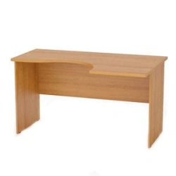 Ergonomic Writing Desk with PVC Edge, 16-25mm Chipboard