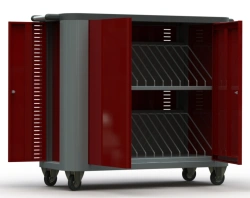 Universal Charging Cart for Storing and Charging Tools, Laptops, Tablets, Phones - TZU Series