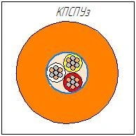 Seismic Field Cable KPSPUz for Geophones