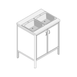 Medical Wash Module MA-7/1 for Healthcare Facilities