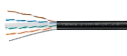 Symmetrical Communication Cable for Digital Transmission Systems Cabeus U/UTP Cat 6 with Wire