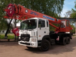 Truck Crane with 25t Lifting Capacity KС-55713-9К-3