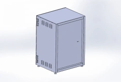 Anti-vandal Floor Cabinets for 19-inch Equipment - FORPOST XXU
