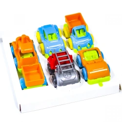 Vzhuh in the City" Die-Cast Cars Set 10 cm KNOBA 1/4