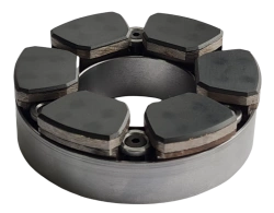 Floating Type PEEK Coated Heel Pads for Hydraulics