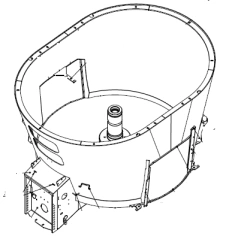 Solomix 1 1000L ZK Agricultural Bunker