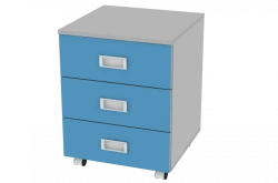 Rolling Cabinet for Workbench 450x450x574mm