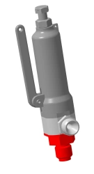 Safety Valve for Automatic Pressure Protection KVO.7431.000