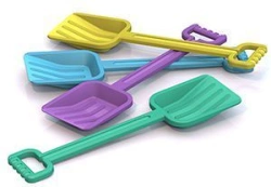 Shkoda Garden Spade for Digging and Gardening Tasks