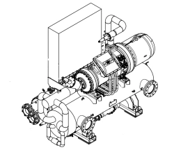 Industrial Cooling Unit Series I-CС with Liquid Cooling Condensers