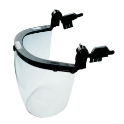 Protective Face Shield with Helmet Mounting KBT Sphere VISION TITAN, Article 04537