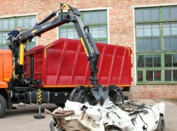Hydraulic Loader Crane VM10L74M for Scrap Handling