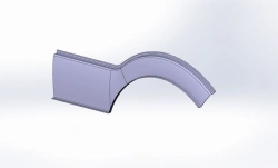 Rear Cover Made of Polyester Fiberglass for Vehicles 6299-401-8119020