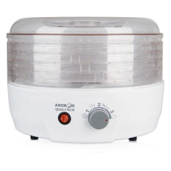 White Food Dehydrator T33 Aktsion with Transparent Trays
