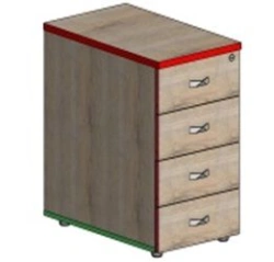 Support Cabinet with Drawers KС.ТпО-7.01