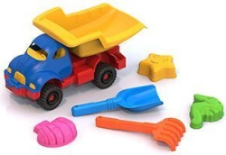 Large Space Truck Sand Set No. 5 with Sea Creature Molds