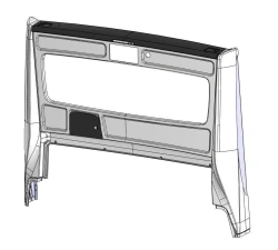 Complete Rear Mask 5299230-5602500-50 SБ/S for Vehicles