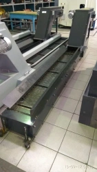 Chip Removal Conveyor with Scraper Belt, Model TOS2210.1100.410.000