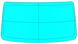 GAZ Business Windshield (Color C+C) Model 00531LFW00001