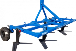 Wide-Width Soil Cultivator with Flat Cutter KPSh-5