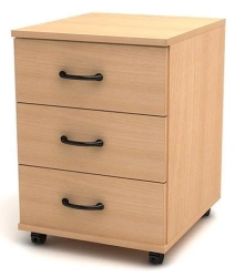 Mobile Office Cabinet for Documents with Custom Options