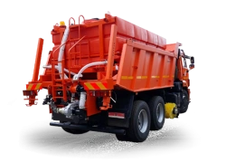 Combined Road Machine ED 405A2 on KAMAZ 65111 Base