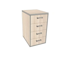 Side Cabinet without Lock, 430x554x750 mm, AsTP-4