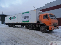 Medical Complex on 67068 Vehicle Chassis, 67068Z Modification, KAMAZ-6520-B5 Base