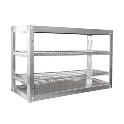 Wall-Mounted Glass Drying Rack with 2 Shelves, Model SKSK-2KE