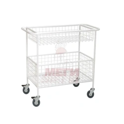 Inside Body Cart with Metal Shelves for Food Transport - TVD-01-MSK (MSK-506)