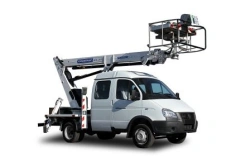 Hydraulic Aerial Work Platform AGP-18T GAZ-33023 17.8M 250KG 9.5M