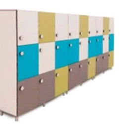 Multi-Sectional Personal Storage Cabinet