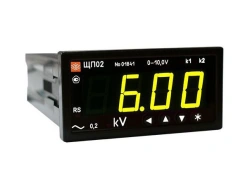 Digital Panel Meter for Current, Voltage, and Frequency Measurement - Model SHP02