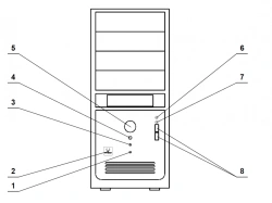 Automated Workstation for Information Processing - TVGI.466256.021 1E8SV-6M