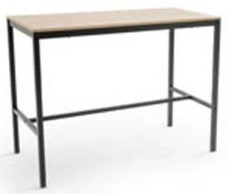 Bar Table with Steel Frame (TU 31.01.12-001-24830516-2021)