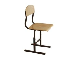 Height Adjustable Student Chair with Square Tube