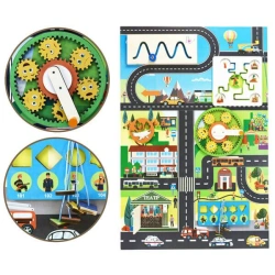 Urban Environment Educational Activity Board - School Model